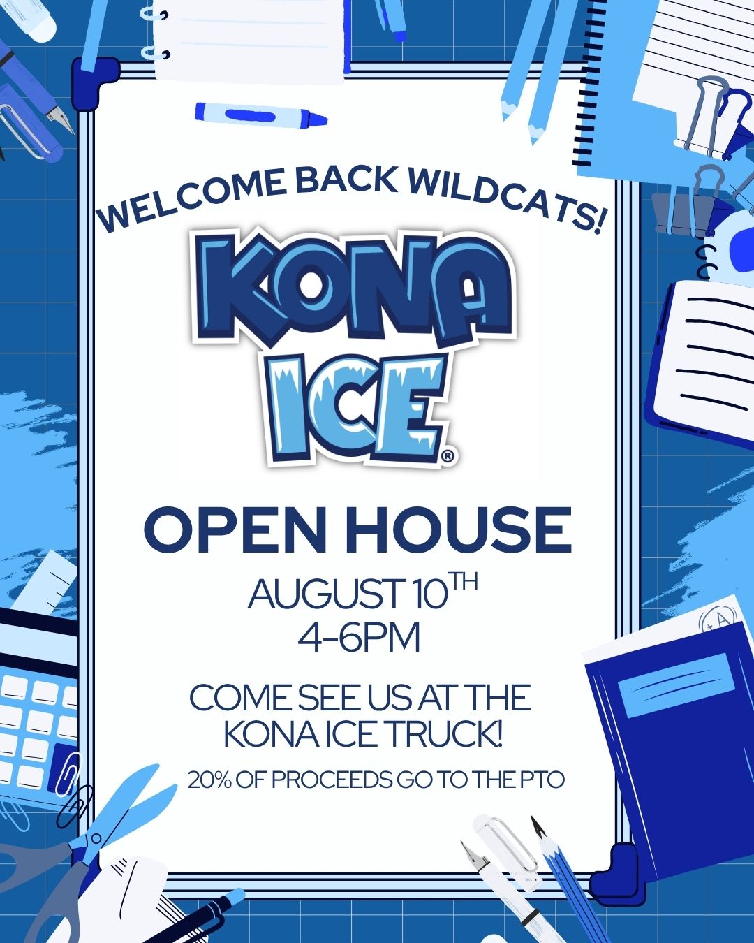 Flyer for Open House